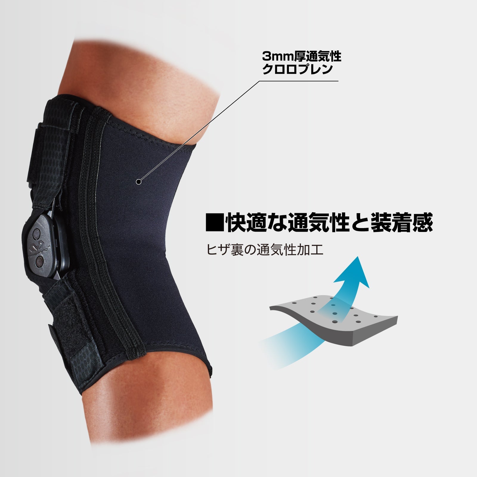 ヒンジド ニーブレイス XC