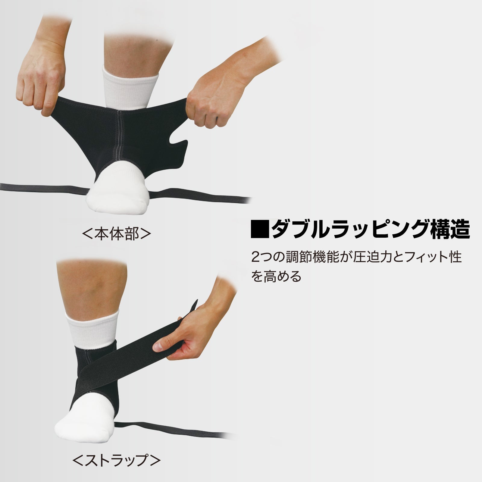 フィギュア8 アンクルラップ