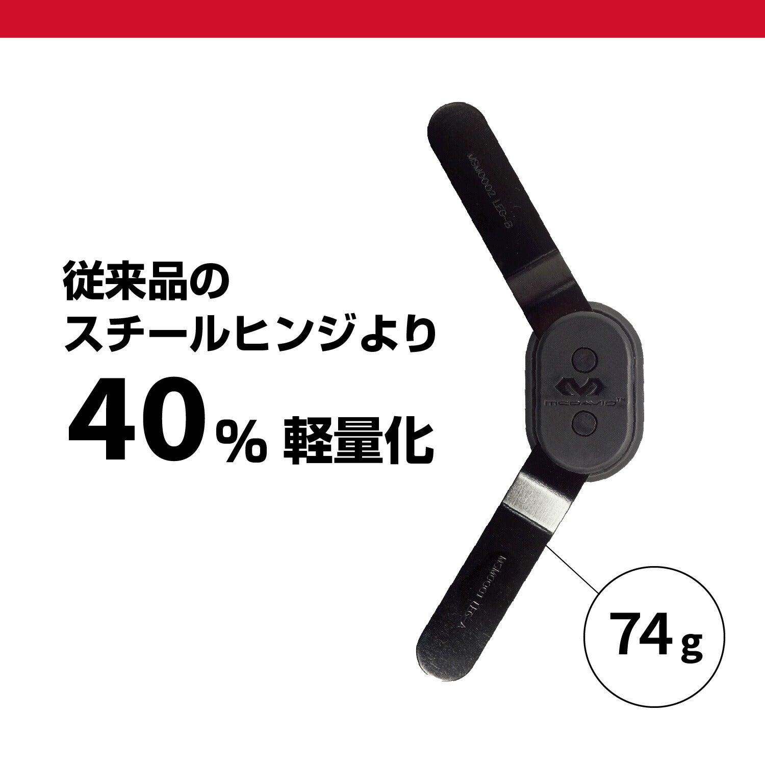 M429X用デュアルヒンジ(交換用パーツ)