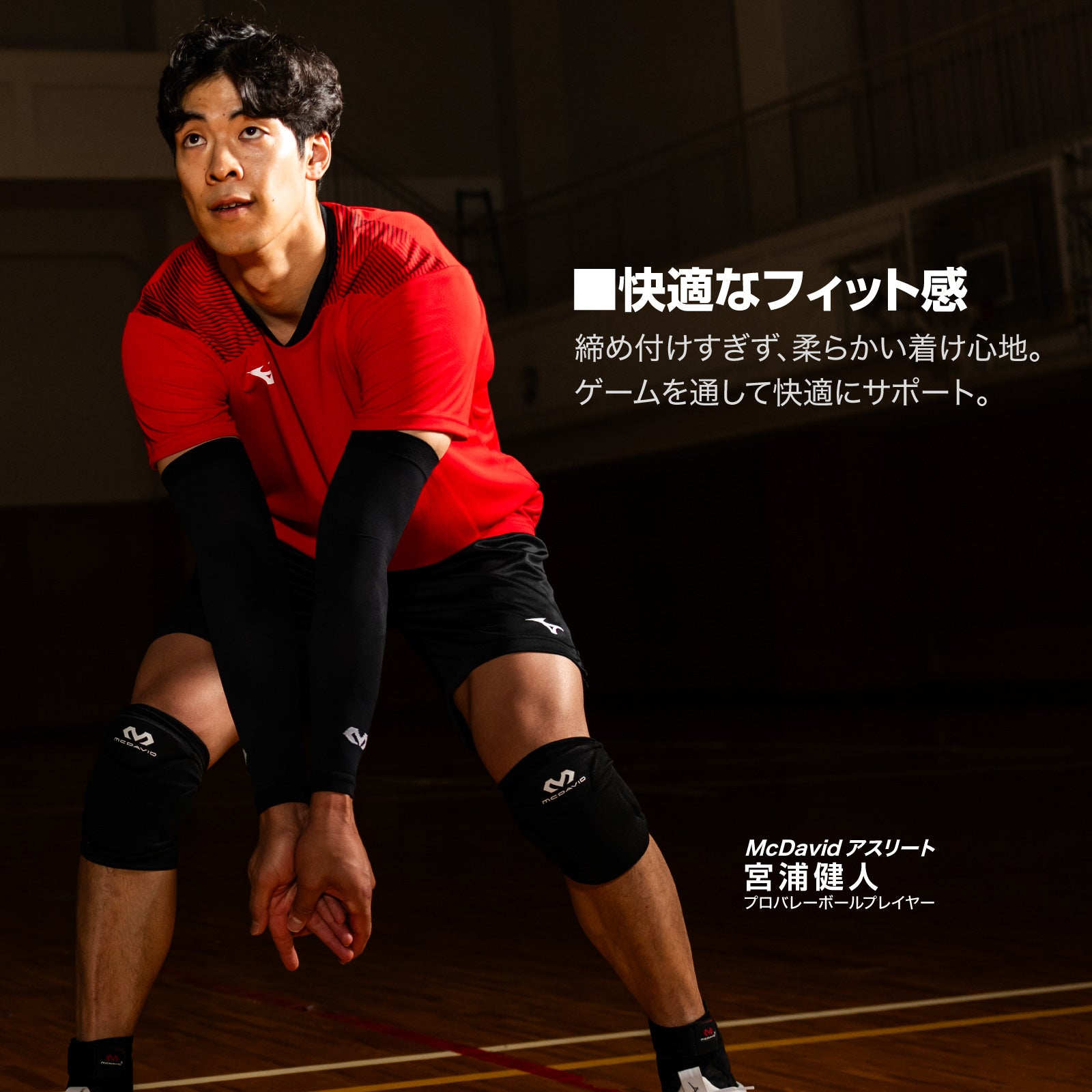 フレックス ニーパッド(1個入) - McDavid｜サポータ－ブランドの