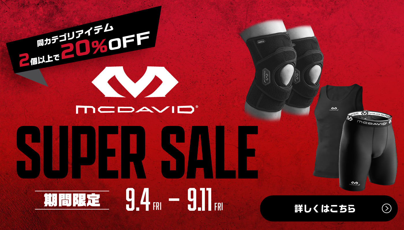 フレックス ニーパッド(1個入) - McDavid｜サポータ－ブランドの